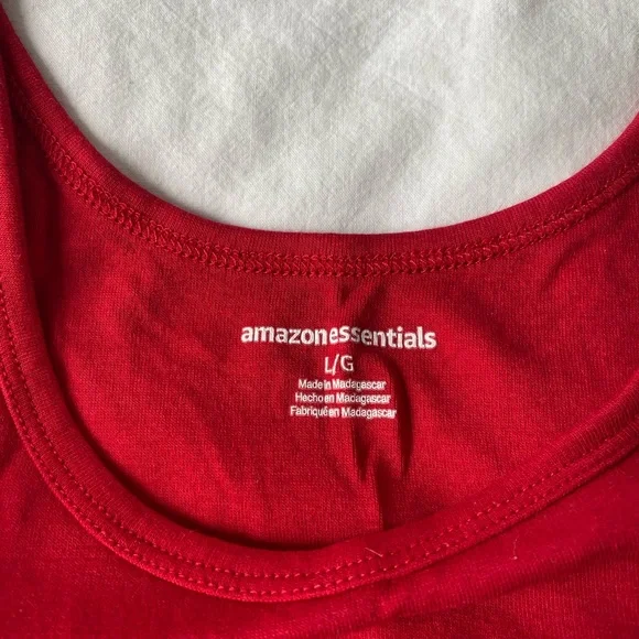 Amazon Essentials Red Tank Top - Picture 3 of 3